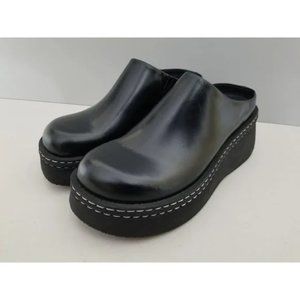 Free People E8 by Miista Kristi Platform Mules in Black